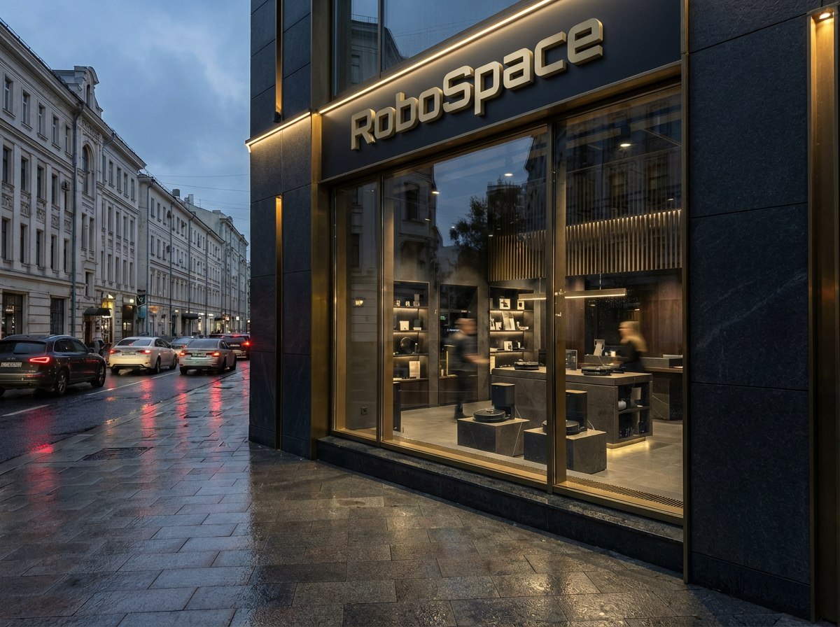 Демо-зона RoboSpace с роботами-пылесосами